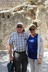 Dad & Mom at Garden Tomb